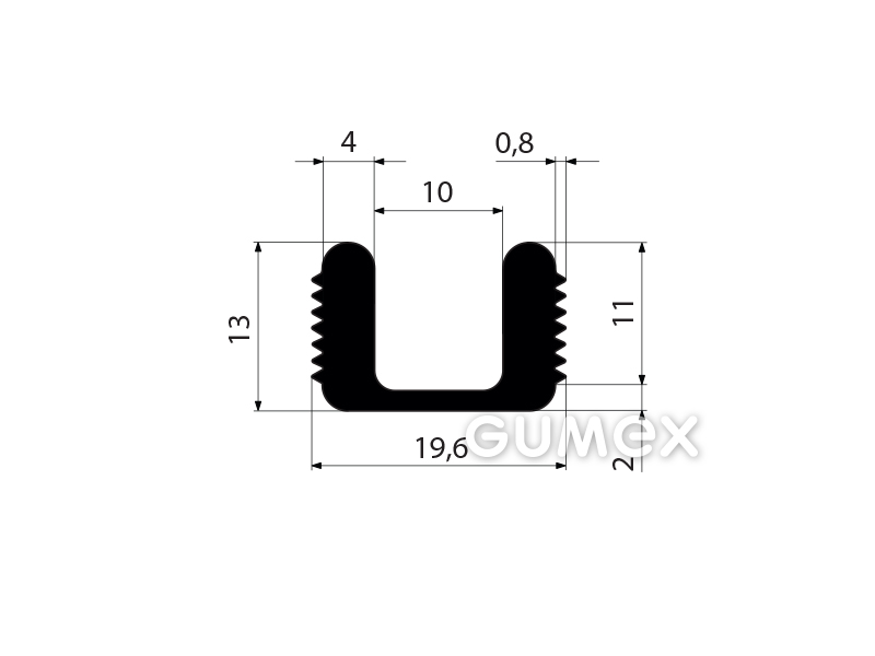 SILIKONPROFILE U-FORM